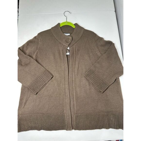 NWT Croft&Barrow Women’s Bohemian One Button Cardigan Size 2X - Picture 8 of 12